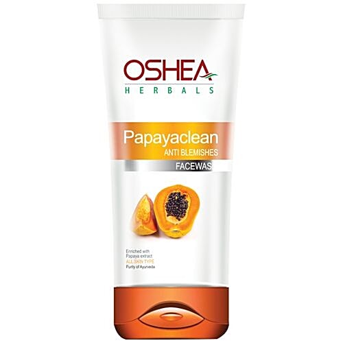 Buy Oshea Papayaclean Anti Blemish Face Wash Online at Best Price of Rs