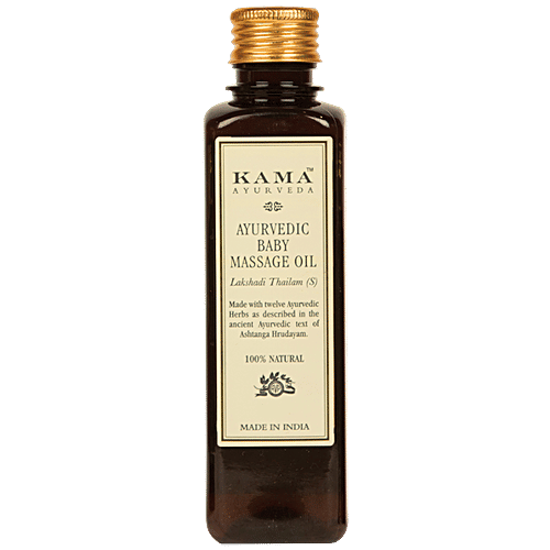 Buy Kama Ayurveda Ayurvedic Baby Massage Oil Lakshadi Thailam Online