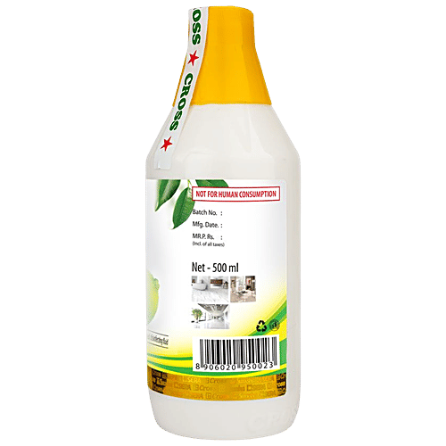 Cross Floor Herbal Perfumed Disinfecting Fluid - Lime, 500 ml  