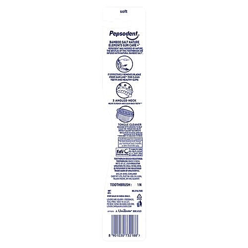Pepsodent Gum Care+ Tooth Brush With Bamboo Salt - Soft, 1 pc  