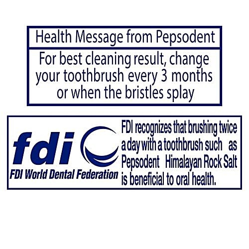 Pepsodent Gentle Cleanse Tooth Brush With Himalayan Rock Salt - Soft, 1 pc  