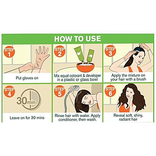 Garnier Color Naturals Mini - Shade 3, Darkest Brown, 35 ml + 30 gm  