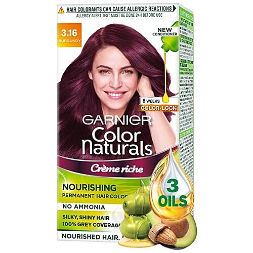 Buy Garnier Color Naturals Mini Shade 3.16, Burgundy Online at Best