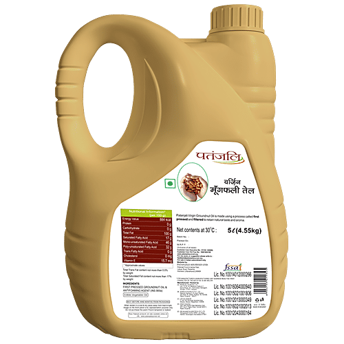 Buy Patanjali Virgin Groundnut Oil Online at Best Price bigbasket