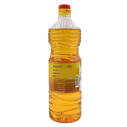 Patanjali Fortified Rice Bran Oil, 1 L Bottle 