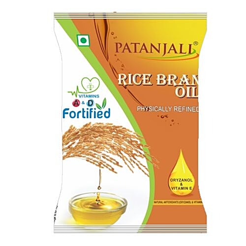 Buy Patanjali Fortified Rice Bran Oil Online at Best Price of Rs 150