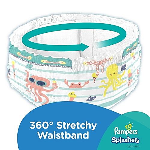 Pampers  Splashers Xtra Large - 10 Disposable Swim Diaper Pants, 10 pcs  