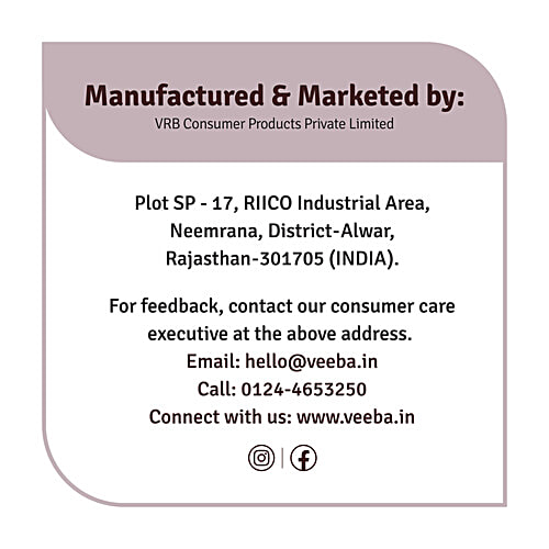 Veeba Choco Bliss Syrup - No Synthetic Colours & Artificial Flavours, 380 g  