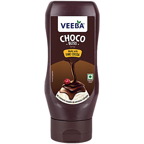 Buy VEEBA Choco Bliss Syrup No Synthetic Colours & Artificial
