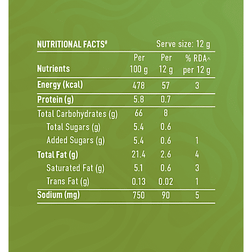 Too Yumm! Sour Cream & Onion Veggie Stix, 75 g Zero Cholesterol