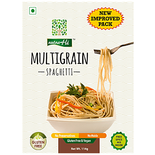 Buy NutraHi Multigrain Pasta Spaghetti Online at Best Price of Rs 80