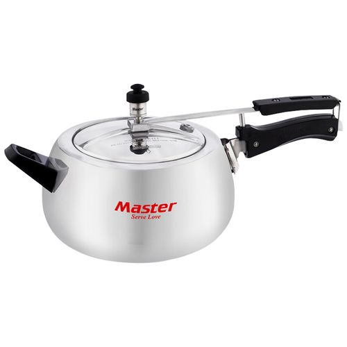 Buy Master Pressure Cooker - With Inner Lid, Apple Shape, Aluminium ...