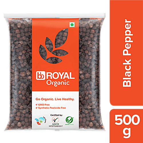 bb Royal Organic Black Pepper/Kari Menasui, 500 g  