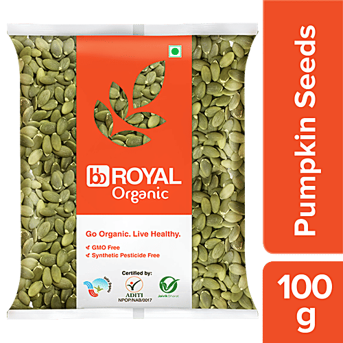 bb Royal Organic Pumpkin Seeds, 100 g  