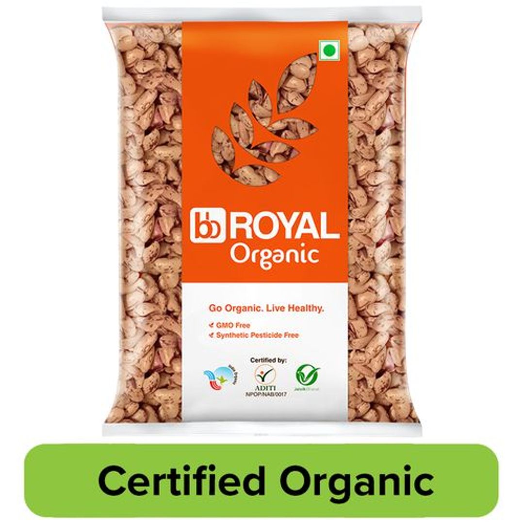 BB Royal Organic Rajma/Capparadavare Chitra, 1 kg 