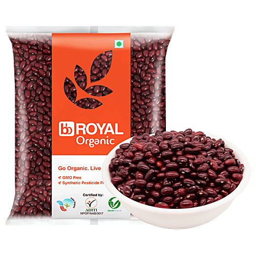 bb Royal Organic Rajma/Capparadavare Sharmili, 1 kg  