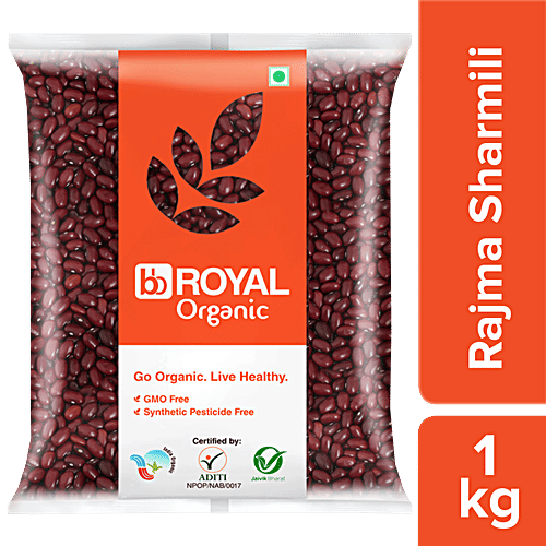 Buy BB Royal Organic Rajma Kashmiri/Sharmili Online at Best Price of