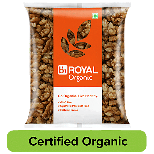 bb Royal Organic Walnut Kernels/Akharot, 200 g  