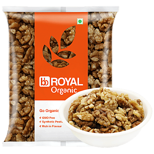 bb Royal Organic Walnut Kernels/Akharot, 200 g  