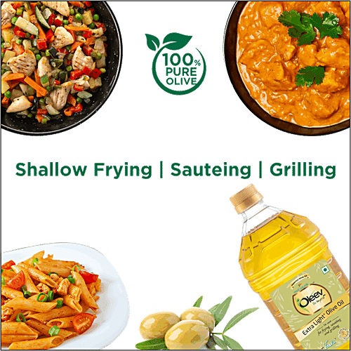 Buy Oleev Extra Light Olive Oil Frying, Sauteing & Grilling Online at