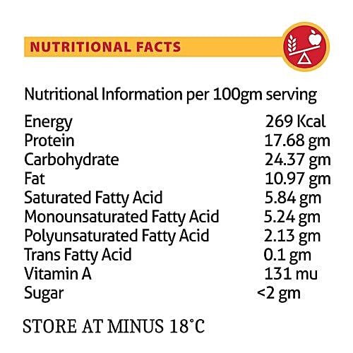 CP Easy Snack Crispy Chicken Popcorn, 250 g  Protein Rich