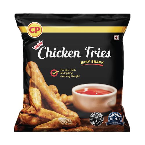 CP Easy Snack Crispy Chicken Fries, 250 g  Protein Rich