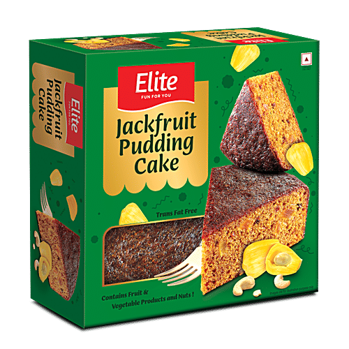 Elite Jackfruit Pudding Cake - Non-Veg, 250 g Box No Trans Fat
