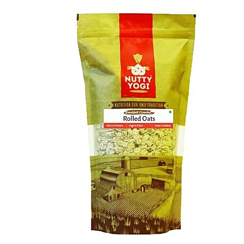 Nutty Yogi Gluten Free Rolled Oats, 500 g  
