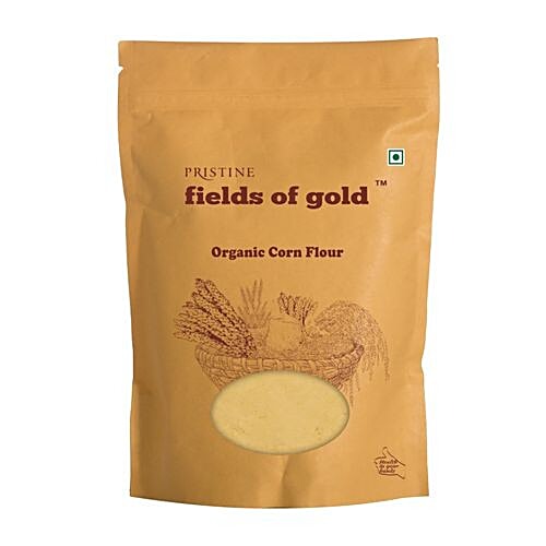 PRISTINE Fields Of Gold Organic Corn Flour, 500 g Pouch 
