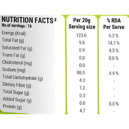 Happilo Premium Roasted & Salted Sunflower Seeds - No Shells, 250 g Pouch Excellent Source of Protein, Gluten Free