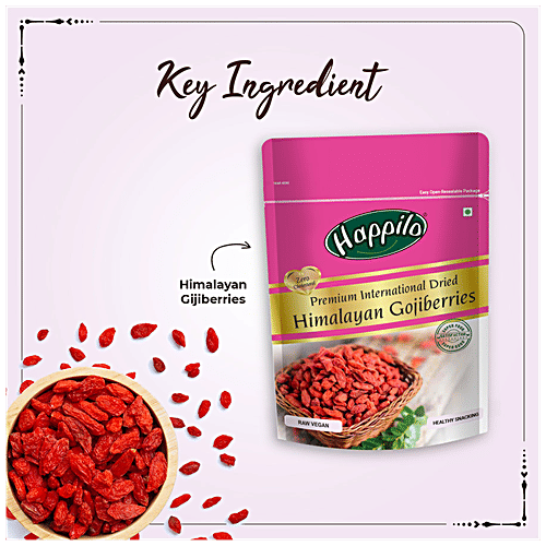 Happilo Premium International Dried Himalayan Gojiberries, 150 g Pouch 