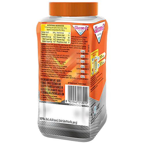 Buy GluconD Instant Energy Health Drink Tangy Orange Online at Best Price of Rs 179.40