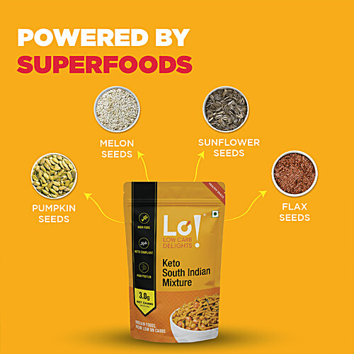 Buy LO! Foods Low Carb South Indian Mixture Keto Friendly, High In