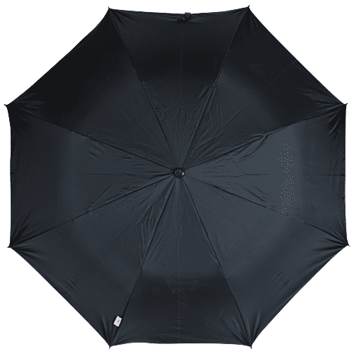 Fendo 2 Fold Umbrella - Auto Open, 53 cm, Black, 1 pc Windproof