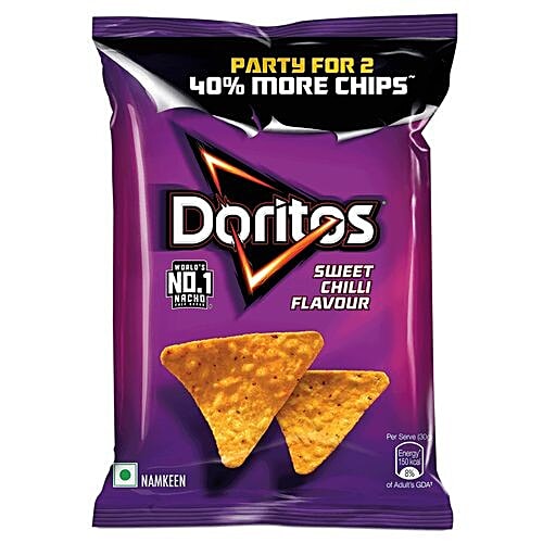 Doritos Tortilla Chips - Sweet Chili Flavour, 75 g Pouch 