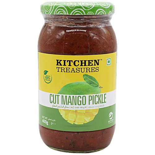 Buy Kitchen Treasures Cut Mango Pickle Online at Best Price of Rs 84