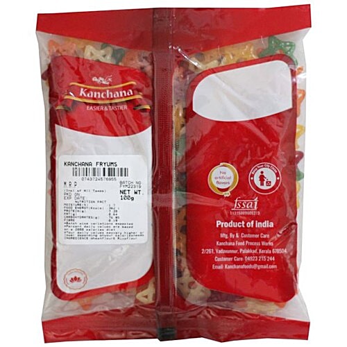 Kanchana Fryums, 100 g Pouch No Artificial Flavors
