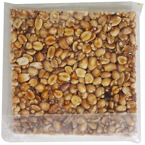 Kanchana Peanut Candy Chikki, 120 g Box Zero Cholesterol