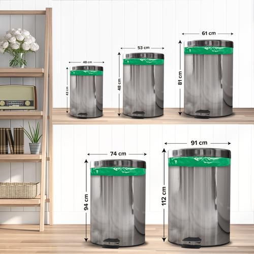 Buy BB Home Garbage Bags - Jumbo, Green, 91 x 112 cm Online at Best Price  of Rs 129 - bigbasket