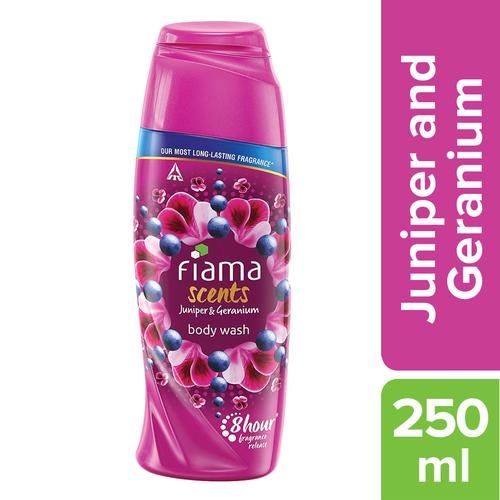 Fiama Scents Body Wash With Juniper & Geranium, 250 ml  