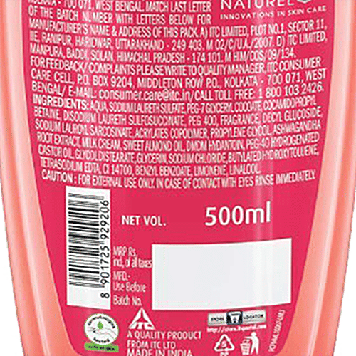 Buy Fiama Gel + Creme Body Wash Ashwagandha & Almond Cream Online at