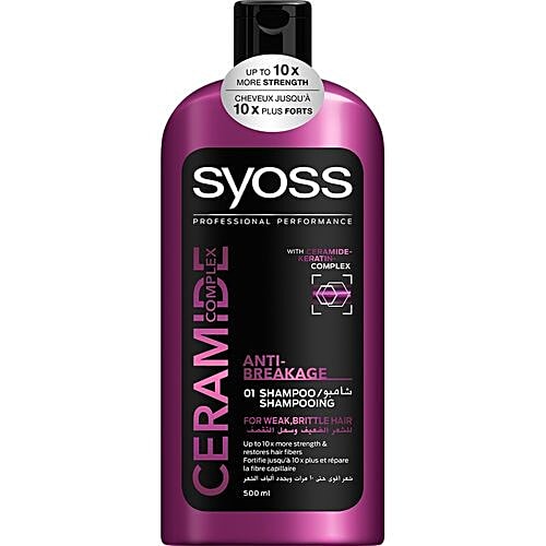 Schwarzkopf Syoss - Ceramide Complex Anti-Breakage, 01 Shampoo, 500 ml  