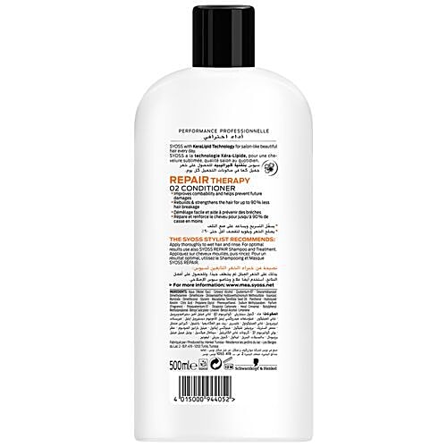 Schwarzkopf Syoss - Repair Therapy, 02 Conditioner, 500 ml  