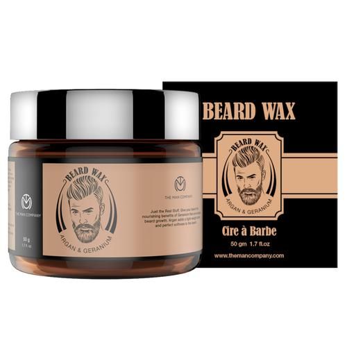 Buy The Man Company Beard Wax For Beard Moustache Styling - Argan &  Geranium Online at Best Price of Rs  - bigbasket