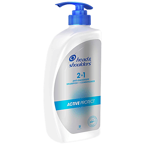 Head & Shoulders Active Protect 2 in 1 Anti-Dandruff Shampoo + Conditioner, Upto 100% Dandruff Free, 650 ml  