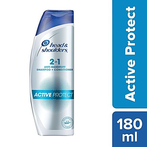 Head & shoulders 2-in-1 Active Protect Shampoo, 180 ml