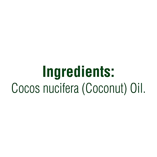 Nature Way 100% Natural & Pure Coconut Oil - Unrefined, 500 ml  