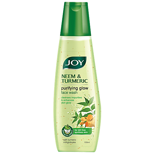Buy Joy Neem & Turmeric Purifying Glow Face Wash Online at Best Price