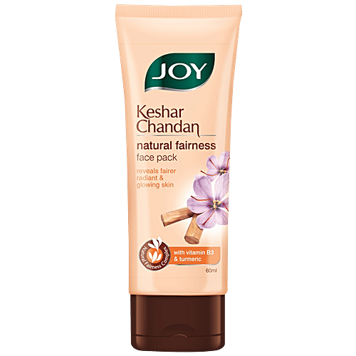 Joy Keshar Chandan Natural Fairness Face Pack, 60 ml