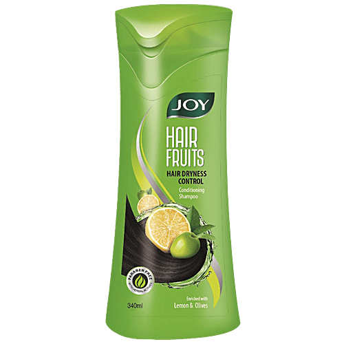 Buy Joy Hair Fruits Hair Dryness Control Conditioning Shampoo Lemon & Olives Online at Best